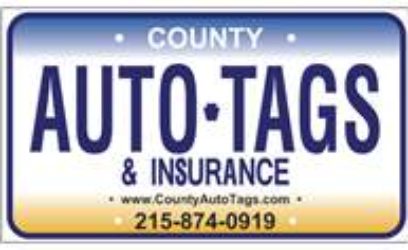county auto tags